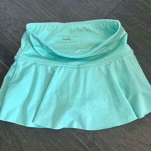 Honesty Mint Green Kids Athletic skirt